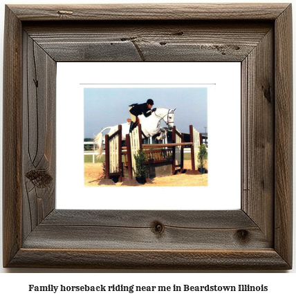 family horseback riding near me in Beardstown, Illinois